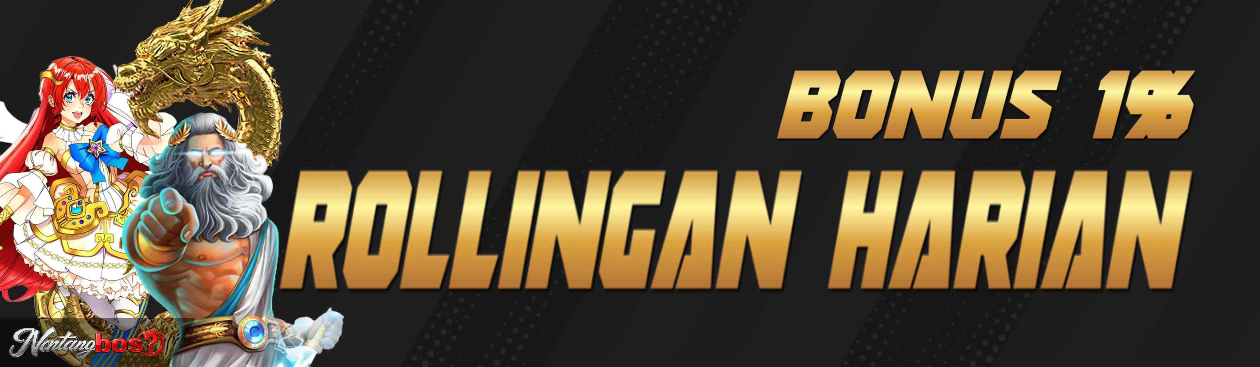 BONUS ROLLINGAN SLOT 1%